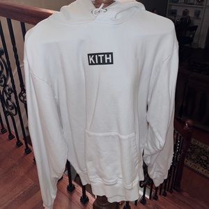 Kith white hoodie